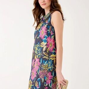 Lilly Pulitzer Floral Mini Dress - Blue and Pink